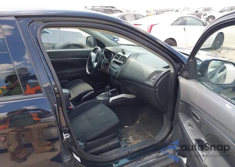 2013 Mitsubishi Outlander Sport Es from USA, damaged, VIN 4A4AP3AU0DE015778